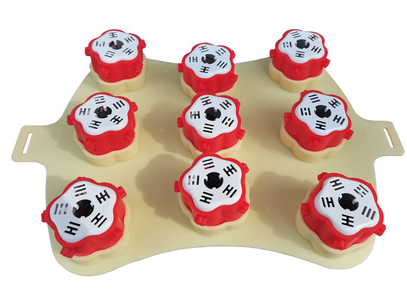 梅花灸具腰背屁股灸