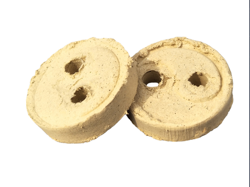 艾絨餅圓形雙孔4*1CM